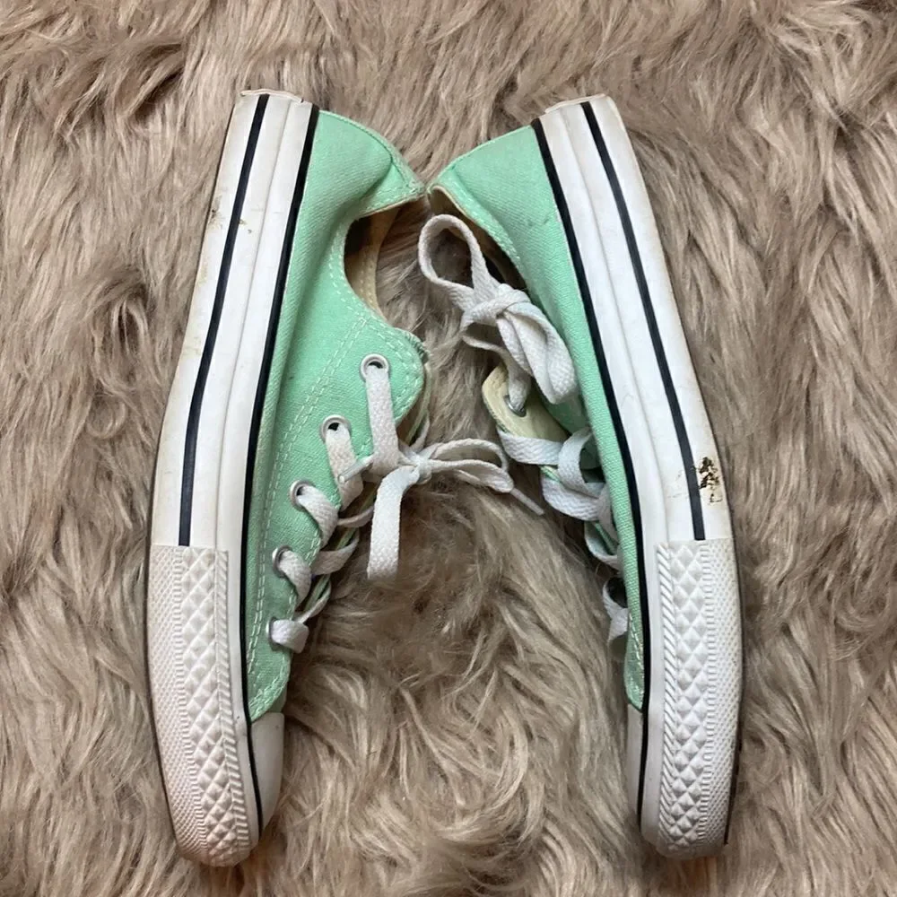 Converse All Star Kids Unisex Light Green Sneakers